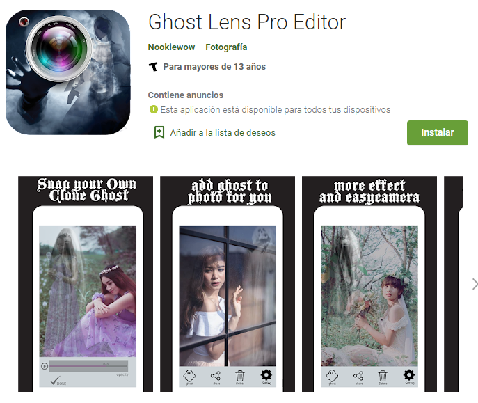 Ghost Lens pro Editor 