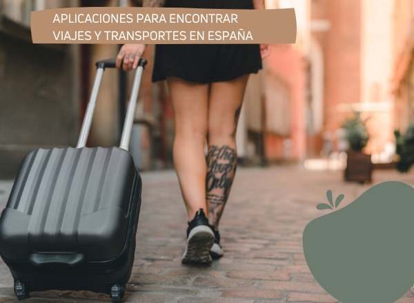 Aplicaciones para encontrar viajes y transportes en España